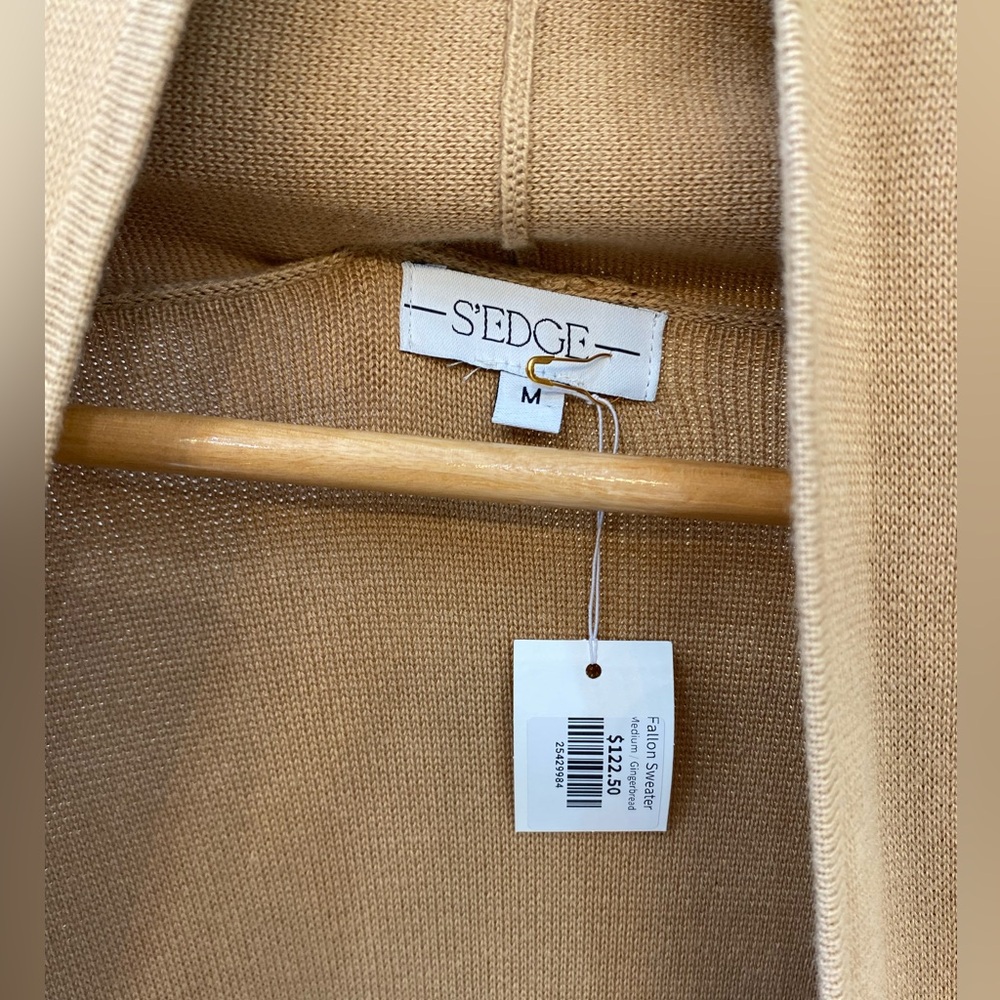 NWT S’edge Fallon Sweater - Gingerbread - Picture 4 of 4